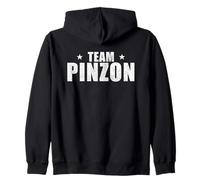 Pinzon Nom de Famille rétro hispanique Mexicain Espagnol Famille Sweat à Capuche
