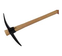 Pioche Binette Grabhacke 3,5kg avec Tige 95 CM Bois Chêne
