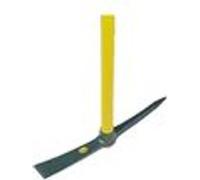 Leborgne Pioche de terrassier 2 kg – douille ronde – manche tri-matière Novagrip 90 cm