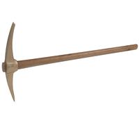 KS Tools 963.9621 - Pioche de terrassier - L.950 x l.500mm - Gamme BRONZEplus - Antidéflagrant - Alliage Aluminium-Bronze