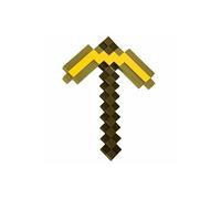 Jakks Pacific - Jouet Pioche Minecraft Or - Licence officielle Mojang - Taille unique - Dès 3 ans