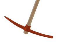 Pioche terrassier ESSENTIEL en acier 2,5kg avec manche bois brut 90cm - MERMIER - 985106