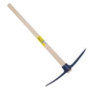 Pioche terrassier oeil ovale 2,5 kg emmanchée