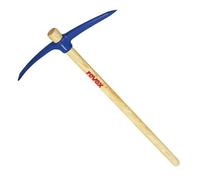 Revex Pioche de terrassier 054022 - oeil rond - 2,5 kg - manche bois 90 cm