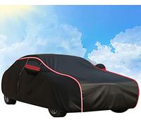 PIOKUHB Bâche Voiture pour Jaguar MK II Berline 1955-1970,La Neige Anti-UV et Anti-poussière imperméable Laisse Une Protection Contre Les intempéries(Color:BR,Size:with Cotton)