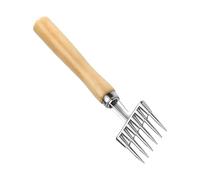 Piolet à glace avec poignée en bois | Concasseur à glace en alliage d'aluminium - Broyeur à rainure pour poisson-congélateur Bar Maison Camping
