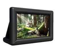 PioMue Écran de cinéma Gonflable, écran de Projection Gonflable extérieur avec Ventilateur Silencieux, écran de cinéma Gonflable géant, écran de Projection de théâtre pour fête 20FT