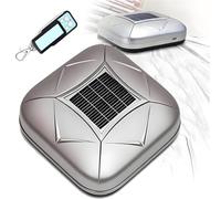 PioMue Housse de Voiture entièrement Automatique,Housse de Voiture Intelligente, imperméable,Coupe-Vent et résistante à la Neige,Couverture complète, Chargement Solaire et télécommande Silver-YXXL