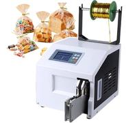 PioMue Machine de scellage Automatique pour Faisceaux de Liens torsadés, Machine de scellage de câbles, diamètre 0,19-1,18 po, écran Tactile 4,3 po, pour l'emballage de Produits de Boulangerie B
