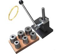 PioMue Outil d'extension de Bracelet, Outil d'extension de Bracelet Manuel réglable, Machine à Bijoux avec 6 Matrices Rondes pour Ouvrir, réparer et fabriquer des Bracelets