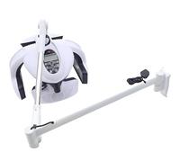 PioMue Sèche-Cheveux Mural 1500 W avec Bras pivotant et LED, Appareil Chauffant pour Salon de Coiffure et Spa Wall-Mount