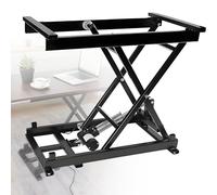 PioMue Tavolo elevatore elettrico a forbice, tavolo elevatore elettrico regolabile Con controllo cablato, capacità 60 kg, Altezza regolabile da 7,1 a 26,8 pollici per magazzini