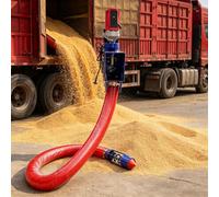PioMue Vis à Grain Flexible et Portable (3,5 po x 3 m) 4500W