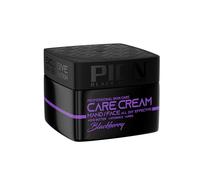Pion Black Edition Blackberry Hand & Face Cream 240 ml - Mûre - Hydratant, Adoucissant, Nourrissant, Utilisation Quotidienne - Unisexe, Idéal Pour Un Usage Domestique et Professionnel