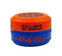 Pion Black Edition P4 Bubble Professional Hair Styling Wax 150 ml - Cire Coiffante Professionnelle à Tenue Moyenne et Aspect Brillant