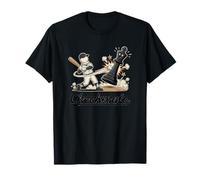 Pion de Batteur de Baseball d'échecs vs Roi pion Cadeau T-Shirt