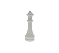 Pion échec Dame Quartz 36 cm en résine - Amadeus - Blanc - Résine Blanc G