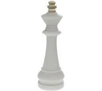 Pion échec Roi Quartz en résine - Amadeus - Blanc - Résine Blanc G