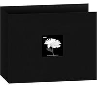 Pioneer Album Classeur 3 Anneaux Tissu 30,5 X 30,5 Cm, Noir