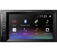 Pioneer DMH-A240BT Mechafree Lecteur multimédia à écran Tactile de 6,2" avec Miroir de Smartphone, Bluetooth, GEQ 13 Bandes, fonctionnalités Audio avancées et qualité Audio Haut de Gamme.