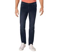 PIONEER AUTHENTIC JEANS Eric Jean pour homme - Coupe droite - Bleu denim délavé, Bleu/noir usé 6652 6802, 33W / 34L