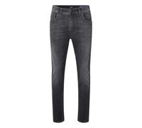 PIONEER AUTHENTIC JEANS Jean Rando Megaflex Light Denim pour homme - Coupe droite, 6521.9822 Dark Grey Used, 42W / 34L