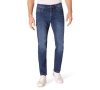 Pioneer Authentic Jeans Jean Rando pour homme | Pantalon pour homme | Coupe droite | Bleu denim délavé, Blue/Black Used Whisker 6805, 42W x 30L
