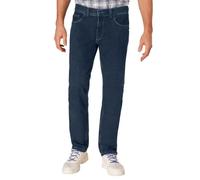 PIONEER AUTHENTIC JEANS Ron Jean pour homme - Coupe droite - Effet délavé, Dark Blue 6388 6811, 42W / 30L