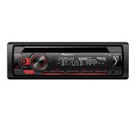 Pioneer Autoradio DEH-S320BT – CD 1 DIN, Bluetooth, USB, App Smart Sync, compatible Android