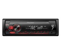 PIONEER Autoradio Deckless MVH-S120UB Éclairage Rouge RDS USB, Noir (Compatible avec Android)
