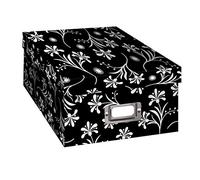 Pioneer B-1BW - Boîte de Rangement pour Photos, avec Motif Floral Ruby