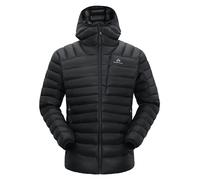 Pioneer Camp Doudoune d'extérieur pour homme 850FP 90 % duvet imperméable doublure K grise veste de randonnée légère pour l'alpinisme, le ski, le trekking, Noir , XL