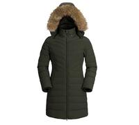 Pioneer Camp Manteau Femme Hiver Chaud avec Capuche Coupe-vent Imperméable Doudoune Longue Veste MatelasséE 2 Zippée Rembourré Manteaux Fermetures Éclair Latérales Parka