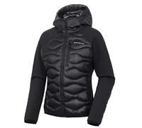 Pioneer Camp Veste de Sport Femme Coupe-Vent et Respirante avec Capuche, Légère et Chaude - Idéale pour Running, Trekking et Activités Extérieures en Automne（Noir;XL