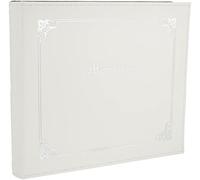 Pioneer Classeur à 3 Anneaux avec Couverture Italienne Blanc 30,5 x 30,5 cm