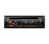 Pioneer Lecteur CD de voiture DEH-S120UBG – Single DIN, USB, AUX, compatible Android