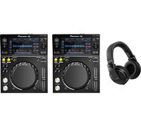 Pioneer DJ XDJ-700 Bundle + Pioneer HDJ-X5