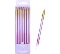 Pioneer Europe - Ombre - Bougies, Anniversaire Pack de 12 - Cire SG29326 (Taille unique) (Or rose)