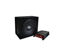 Pioneer GXT-3730B-SET Pack caisson & Amplificateur, caisson avec subwoofer 30cm (12"), Amplificateur, kit de câblage, Puissance Max. 1400Watts