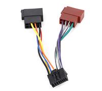 Pioneer Kit adaptateur ISO + faisceau de câblage adaptateur récepteur stéréo autoradio 16 broches vers mini ISO 8 broches pour câble Pioneer à partir de 2003