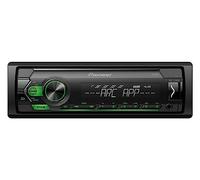 Pioneer Autoradio 1 DIN MVH-S120UBG – Tuner RDS, USB, Éclairage vert, Compatible Android