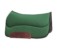 PIONEER Pad Western Cheval - Tapis de Selle Cheval, en tissu Air-mesh et néoprène, Poue Équitation (Noir)