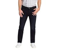 Pioneer Pantalon 5 Poches en Denim pour Homme Jeans, Bleu/Noir usé 6802, 34W / 36L
