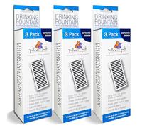 Pioneer Pet Lot de 3 filtres en forme de T pour nourriture, eau et fontaine sereine