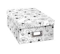 Pioneer Photo Albums B-1BW Boîte de Rangement encrée Motif Floral