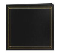 Pioneer Photo Albums BSP-46/BK Album Photo à 204 Pochettes reliées en Similicuir pour Photos de 10 x 15 cm, Noir