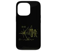 Pioneer Plaque from Earth & Mankind to Aliens Coque pour iPhone 13 Pro