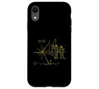 Pioneer Plaque from Earth & Mankind to Aliens Coque pour iPhone XR