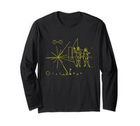 Pioneer Plaque from Earth & Mankind to Aliens Manche Longue