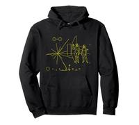 Pioneer Plaque from Earth & Mankind to Aliens Sweat à Capuche